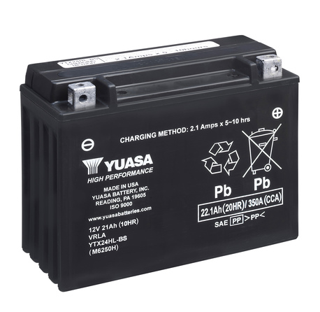 Yuasa Batteri YTX24HL-BS  (CP) Inkl syra
